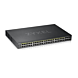 Switch PoE+ inteligente e gerenciável Zyxel GS1920 de 48 portas