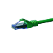 Cabo de rede UTP CAT6a de 5 m, verde - 100% cobre