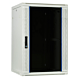 Armário de parede branco 22U com porta de vidro 600x600x1100mm (LxPxA)