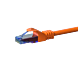 Cabo de rede UTP CAT6a de 2 m, cor de laranja - 100% cobre