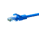 Cabo de rede UTP CAT5e de 1,50 m azul - 100% cobre