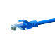 Cabo de rede CAT6 UTP 7,50m azul - CCA
