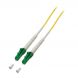 Cabo de fibra ótica simplex OS2 LC/APC-LC/APC 1m