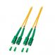 Cabo de fibra ótica duplex OS2 SC/APC-SC/APC 7,50m