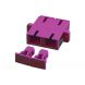 Acoplamento multimodo SC-SC duplex roxo