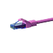 Cabo de rede UTP CAT6a de 5 m rosa - 100% cobre