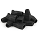 DANICOM protetor de cabo RJ45 preto grande - 10 unidades