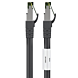 Cabo de rede Cat8 S/FTP (PIMF) de 3 m, preto