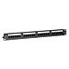 Painel de ligação CAT6 UTP - 24 portas