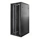 Armário para servidor 47U com portas dupla frontal e traseira perfuradas, 800x800x2200mm (LxPxA)