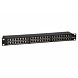 Painel de ligação CAT6a STP - 48 portas