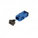 Acoplamento trapezoidal monomodo SC-SC simplex azul