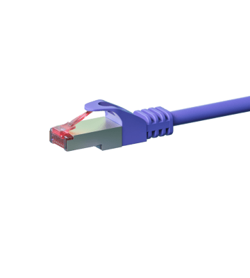 Cabo de rede CAT6 S/FTP (PIMF) de 2 m, roxo 