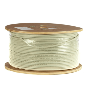 Cabo DANICOM CAT6A U/UTP 500m em rolo flexível - PVC (Fca)