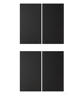Conjunto de painéis laterais para data center, para armários de 52U, com 1000 mm de profundidade.