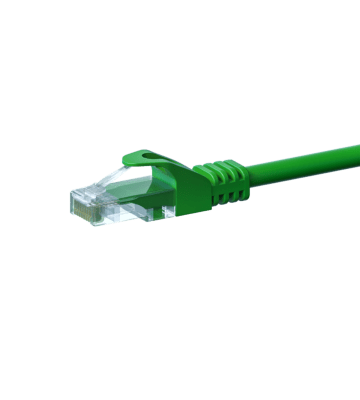 Cabo de rede UTP CAT5e de 2 m, verde - 100% cobre