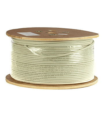 Cabo DANICOM CAT6 100% cobre UTP 500m em rolo rígido - LSZH (Cca)