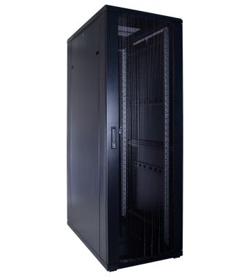 Armário para servidor 37U com porta perfurada 600x1000x1800mm (LxPxA)