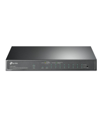 Switch inteligente PoE gerenciável TP-Link 1210 de 10 portas