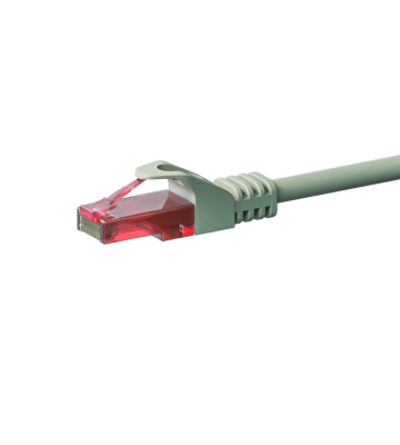 Cabo de rede UTP CAT6 de 5 m cinzento - 100% cobre
