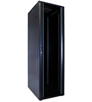 Armário para servidor 42U com porta de vidro 600x800x2000mm (LxPxA)