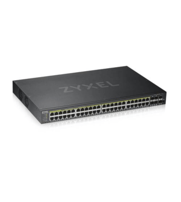 Switch PoE+ inteligente e gerenciável Zyxel GS1920 de 48 portas