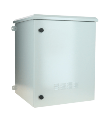 Armário de parede exterior 15U IP55 - 600x600x770mm (LxPxA)