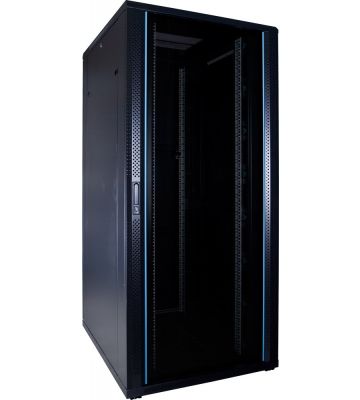 Armário para servidor 37U com porta de vidro 800x1000x1800mm (LxPxA)