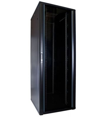 Armário para servidor 47U com porta de vidro 800x1000x2200mm (LxPxA)