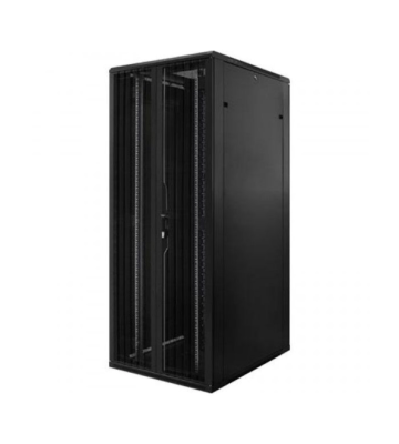 Armário para servidor 42U com portas dupla frontal e traseira perfuradas, 800x1200x2000mm (LxPxA)