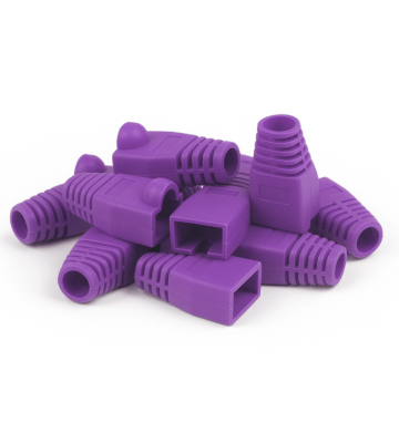 Viga de cabos DANICOM RJ45 roxa - 10 unid.