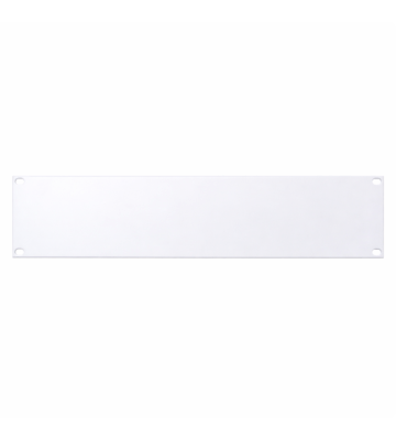 Painel de cobertura de 19 polegadas - 2U branco