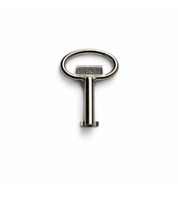 Chave extra para fechadura de porta, adequada para armários de parede exteriores de 6U.