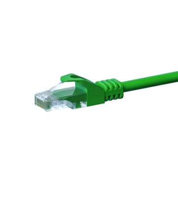 Cabo de rede CAT5e UTP de 5 m verde - CCA