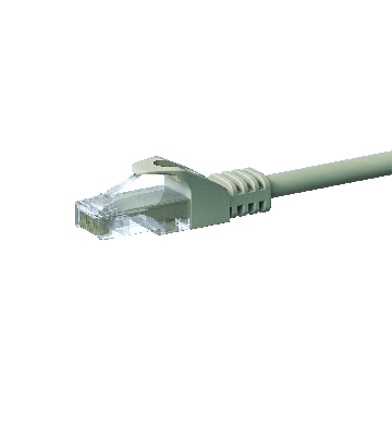 Cabo de rede UTP CAT5e de 10 m cinzento - 100% cobre
