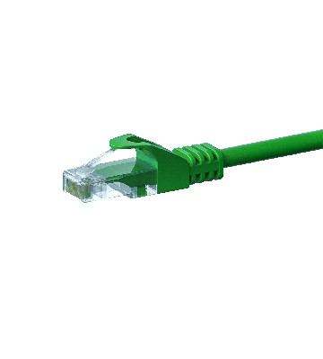 Cabo de rede UTP CAT5e de 50 m verde - 100% cobre