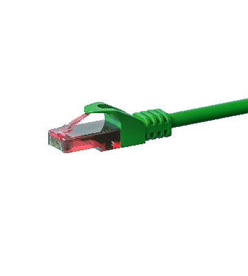 Cabo de rede UTP CAT6 de 30 m, verde - 100% cobre
