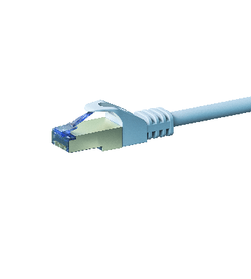Cabo de rede CAT6a S/FTP (PIMF) de 1,50 m branco