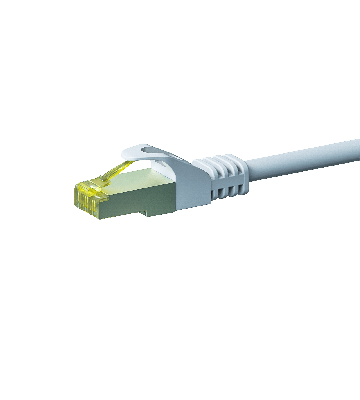Cabo de rede Cat7 S/FTP (PIMF) de 20 m branco