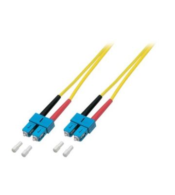 Cabo de fibra ótica duplex OS2 SC-SC 15m