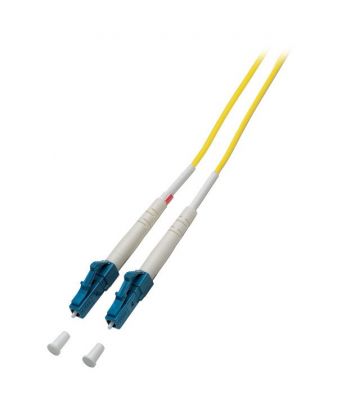 Cabo de fibra ótica simplex OS2 LC-LC 5m