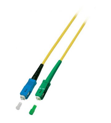 Cabo de fibra ótica simplex OS2 SC/APC-SC 3m