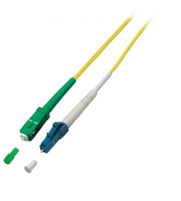 Cabo de fibra ótica simplex OS2 SC/APC-LC 5m