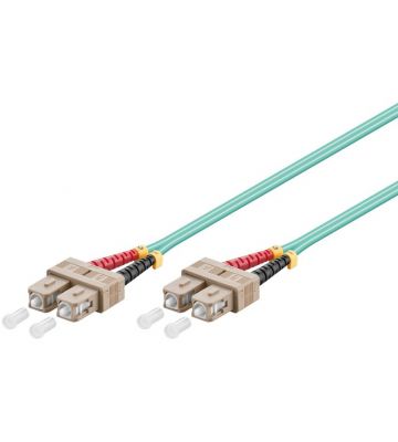 Cabo de fibra ótica SC-SC OM3 1m