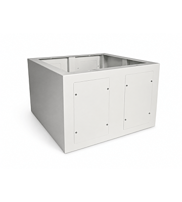 Base para armários de servidor externos de 19 polegadas 600x800x400mm (LxPxA)