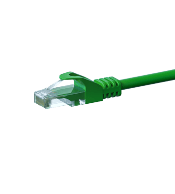 Cabo de rede CAT6 UTP de 5m verde - CCA