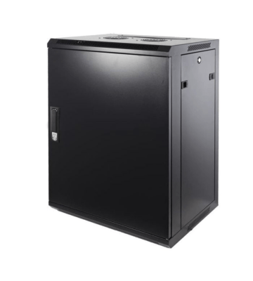 Armário de parede 15U com porta metálica 600x600x770mm (LxPxA)