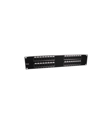 Painel de ligação UTP 2U de 19 polegadas com 32 conectores RJ45 Cat 5e