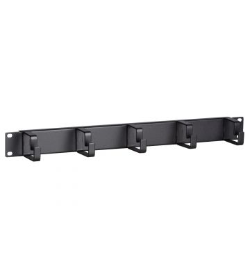 Suporte de cabo de metal de 19 polegadas 1U