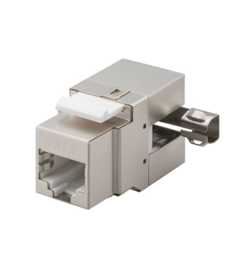 Conector Keystone CAT6 STP - Angulado sem ferramentas